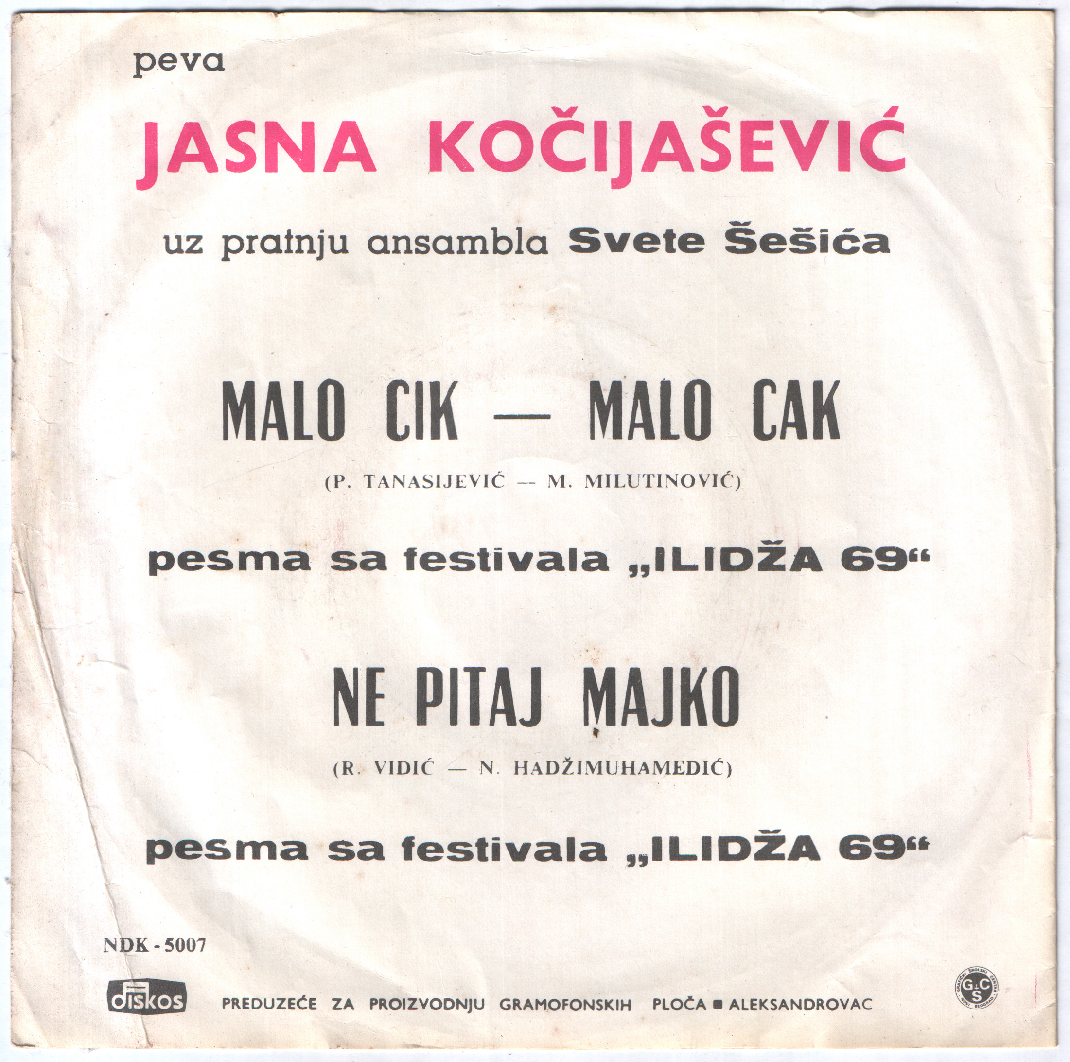 Jasna Kocijasevic 1969 Z