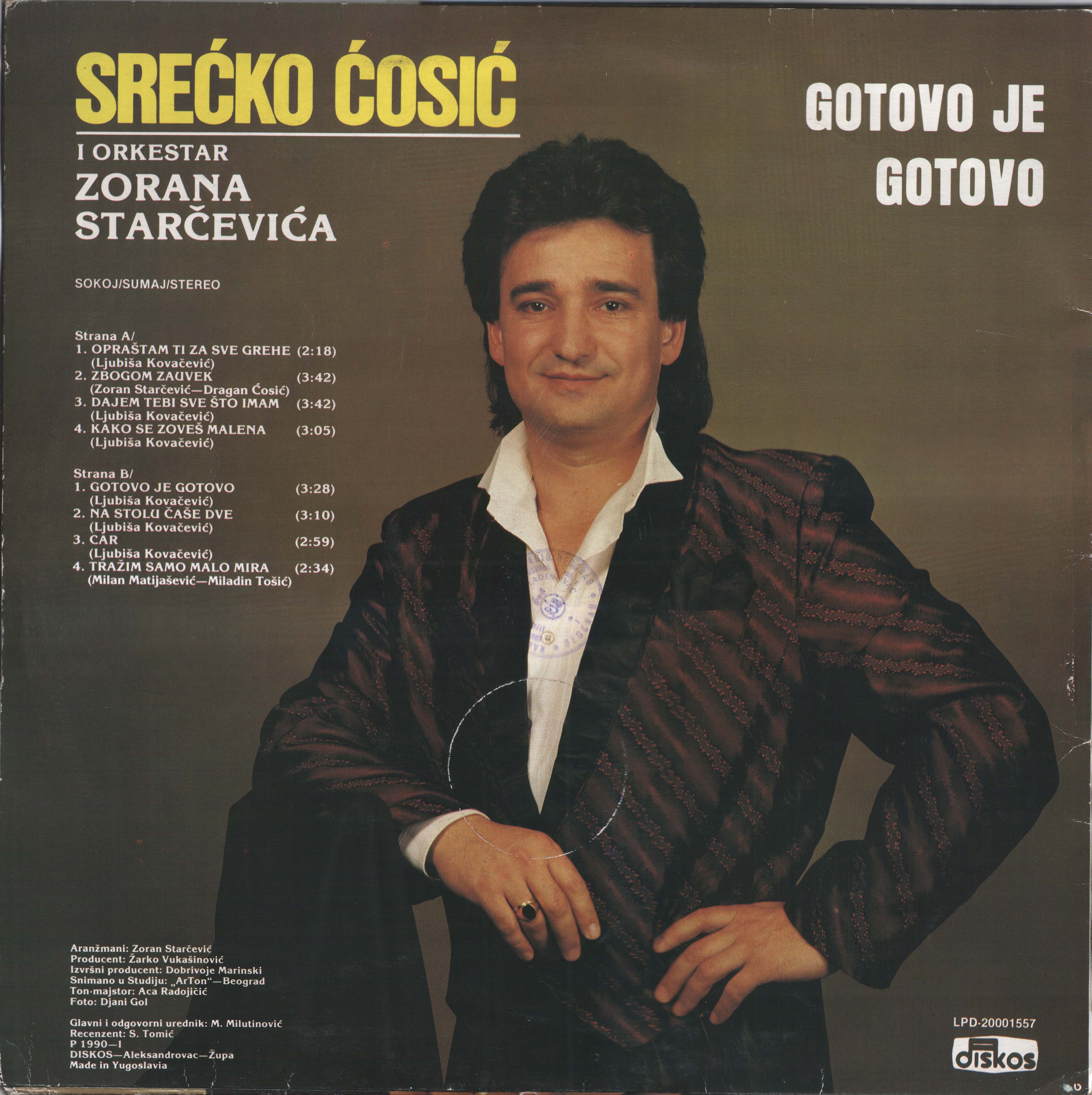 Srecko Cosic 1990 Z