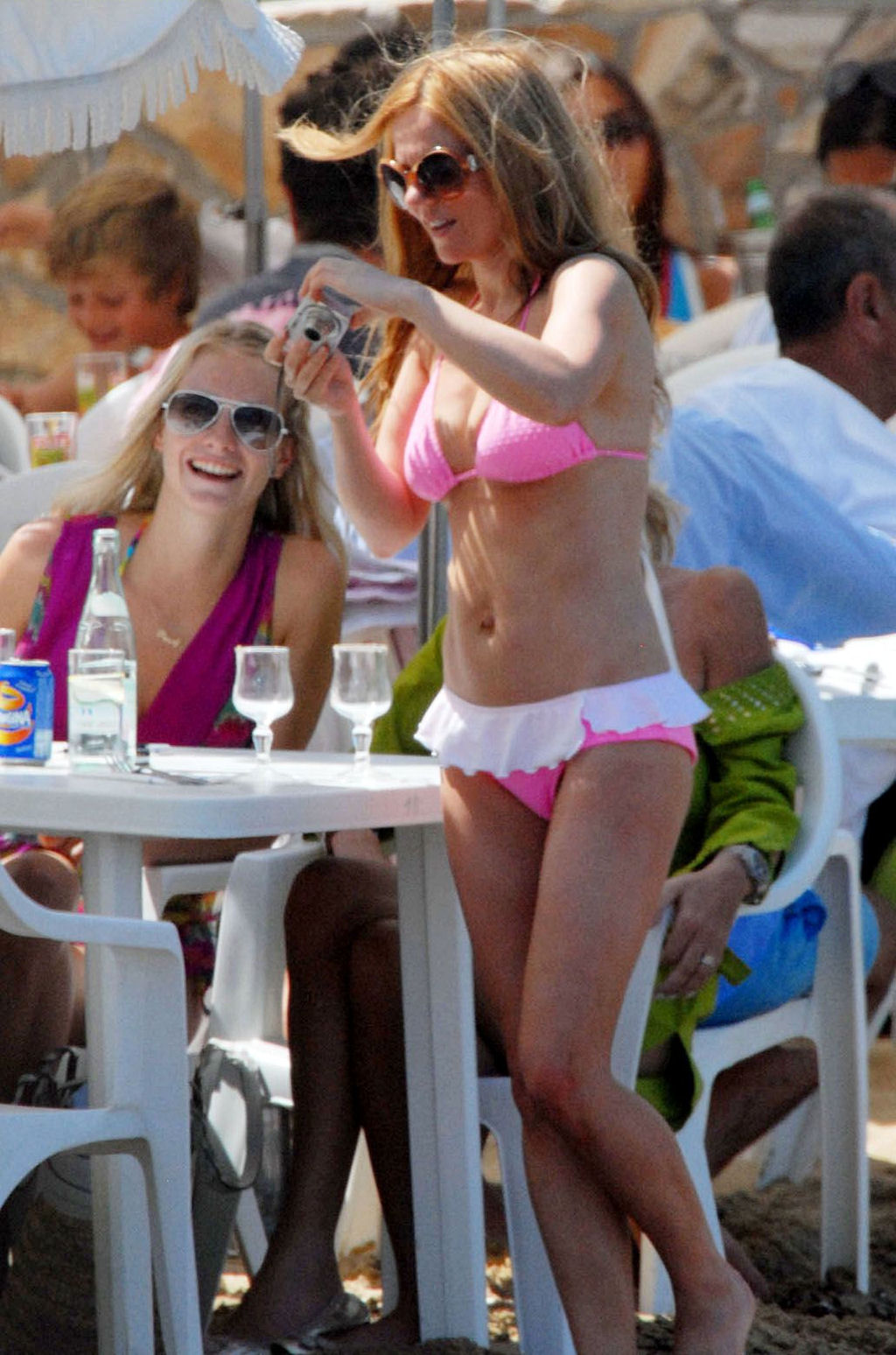 Geri Halliwell Pink Bikini 06