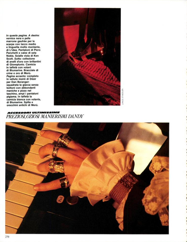Staedler Vogue Italia November 1985 03