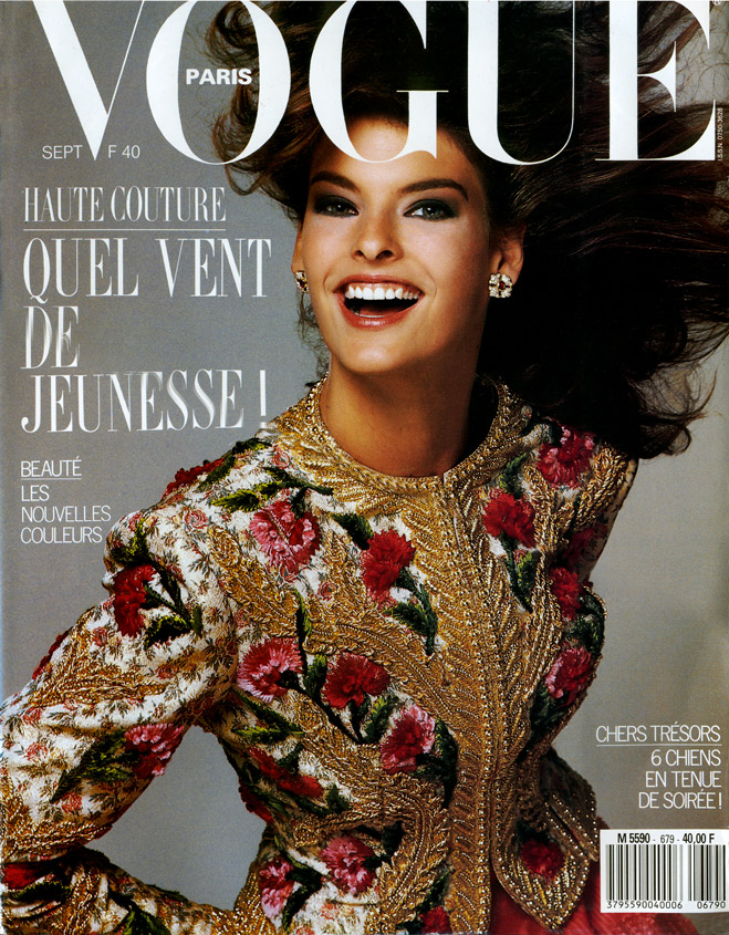 Vogue Paris 1987 Sept ph Bill King