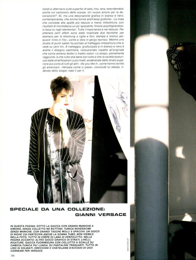 Bailey Vogue Italia January 1985 03