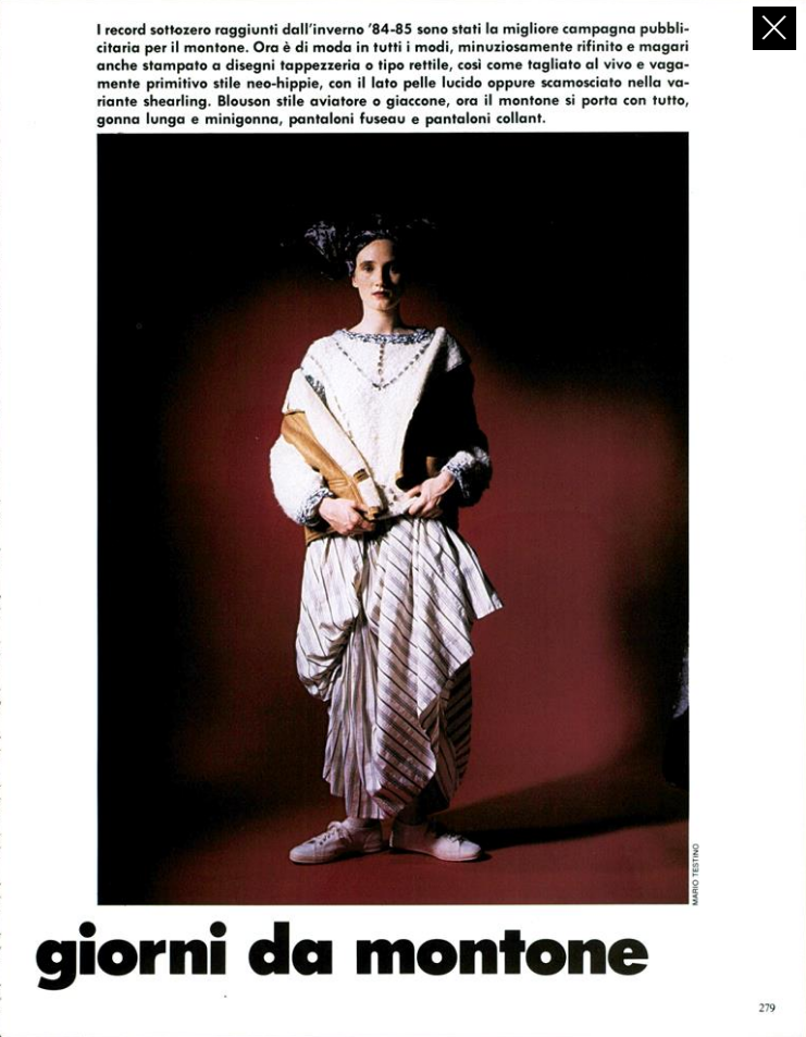 Testino Vogue Italia November 1985 02