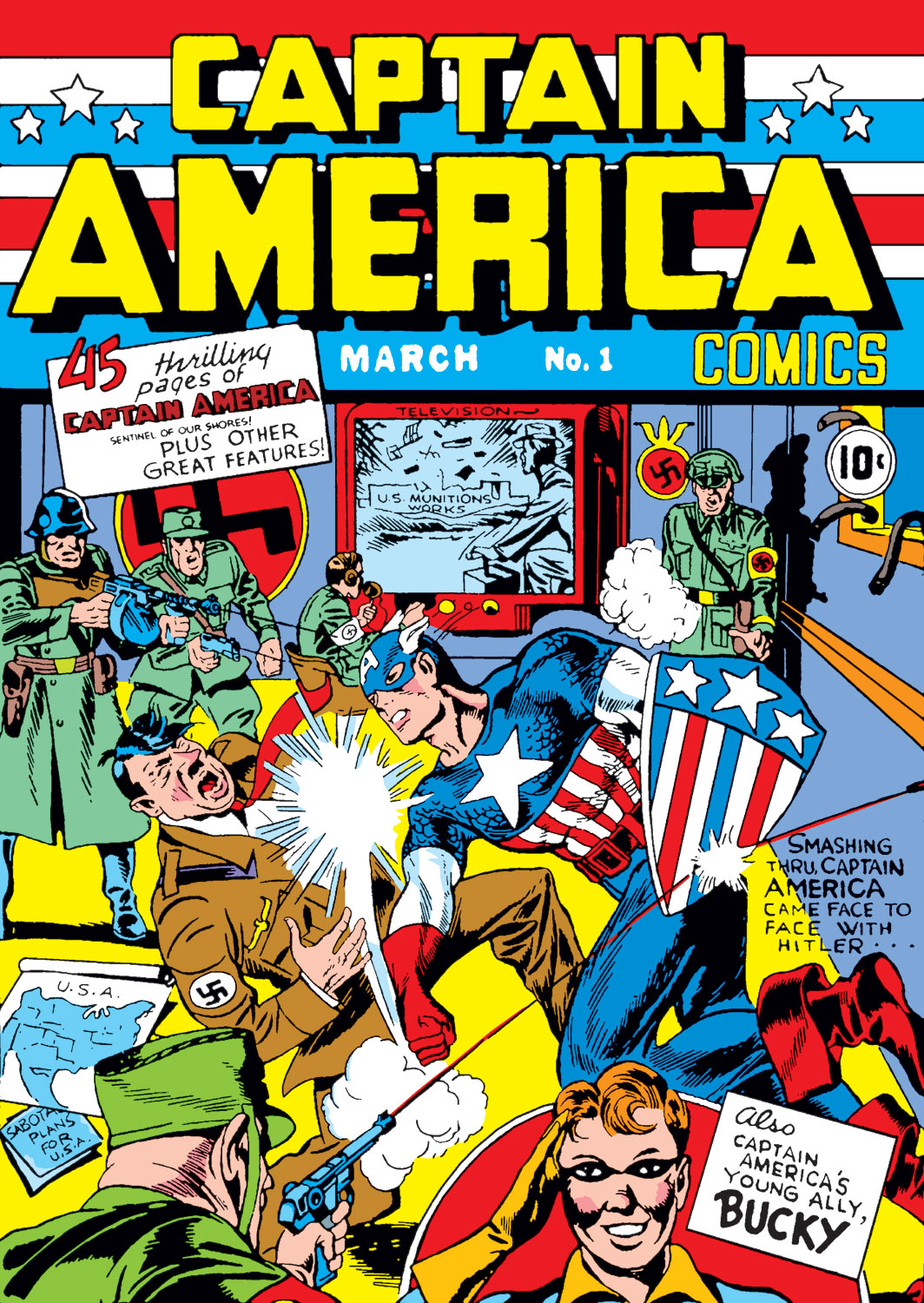 Captain America Comics 001 000 An Pym Gold